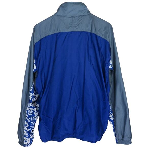 Marmot Nylon Hibiscus Flower Pattern Windbreaker - Women's L - Picture 2 of 6